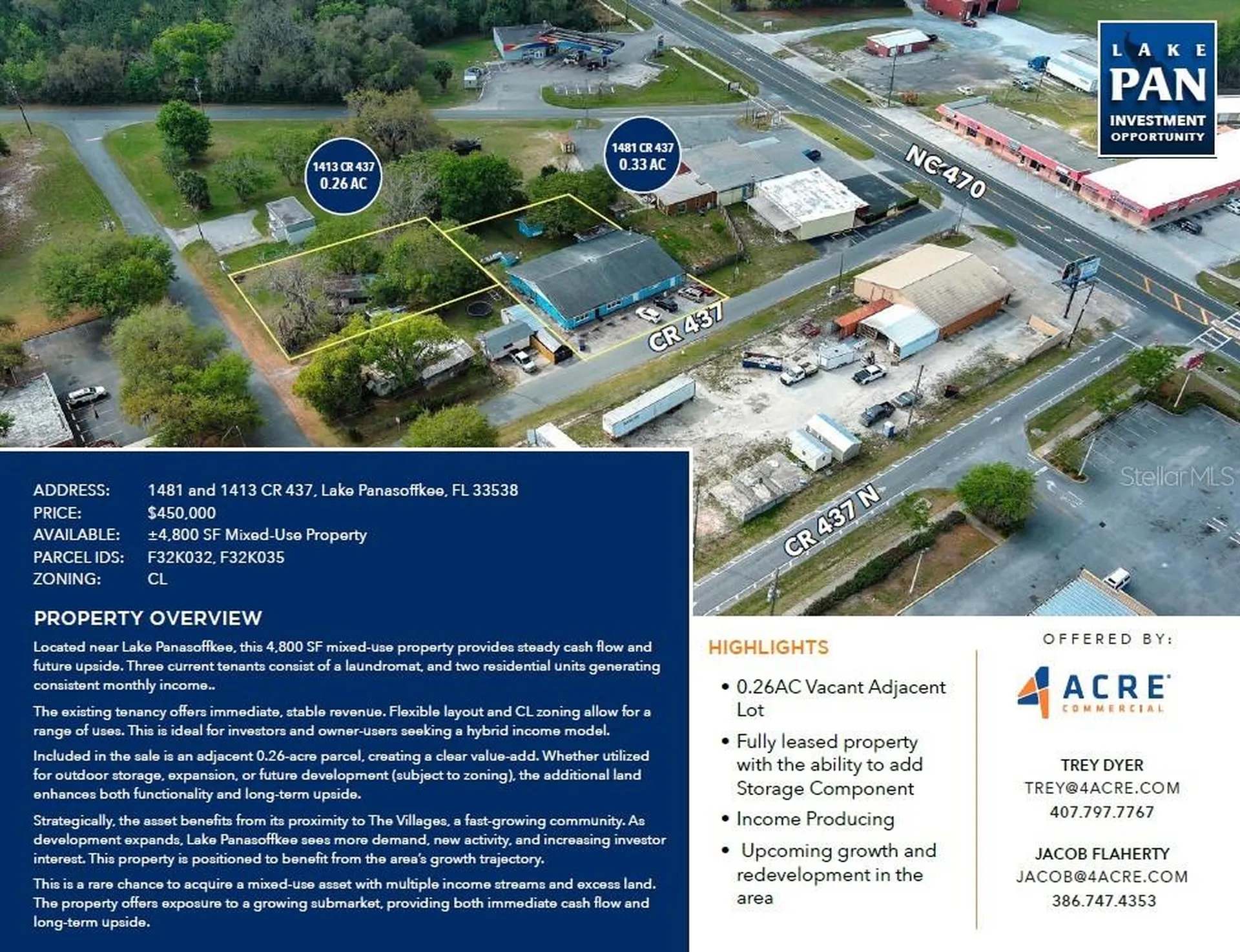 1481 Cr 437 Lake Panasoffkee FL 33538