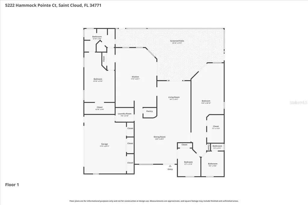 5222 Hammock Pointe Court St Cloud FL 34771