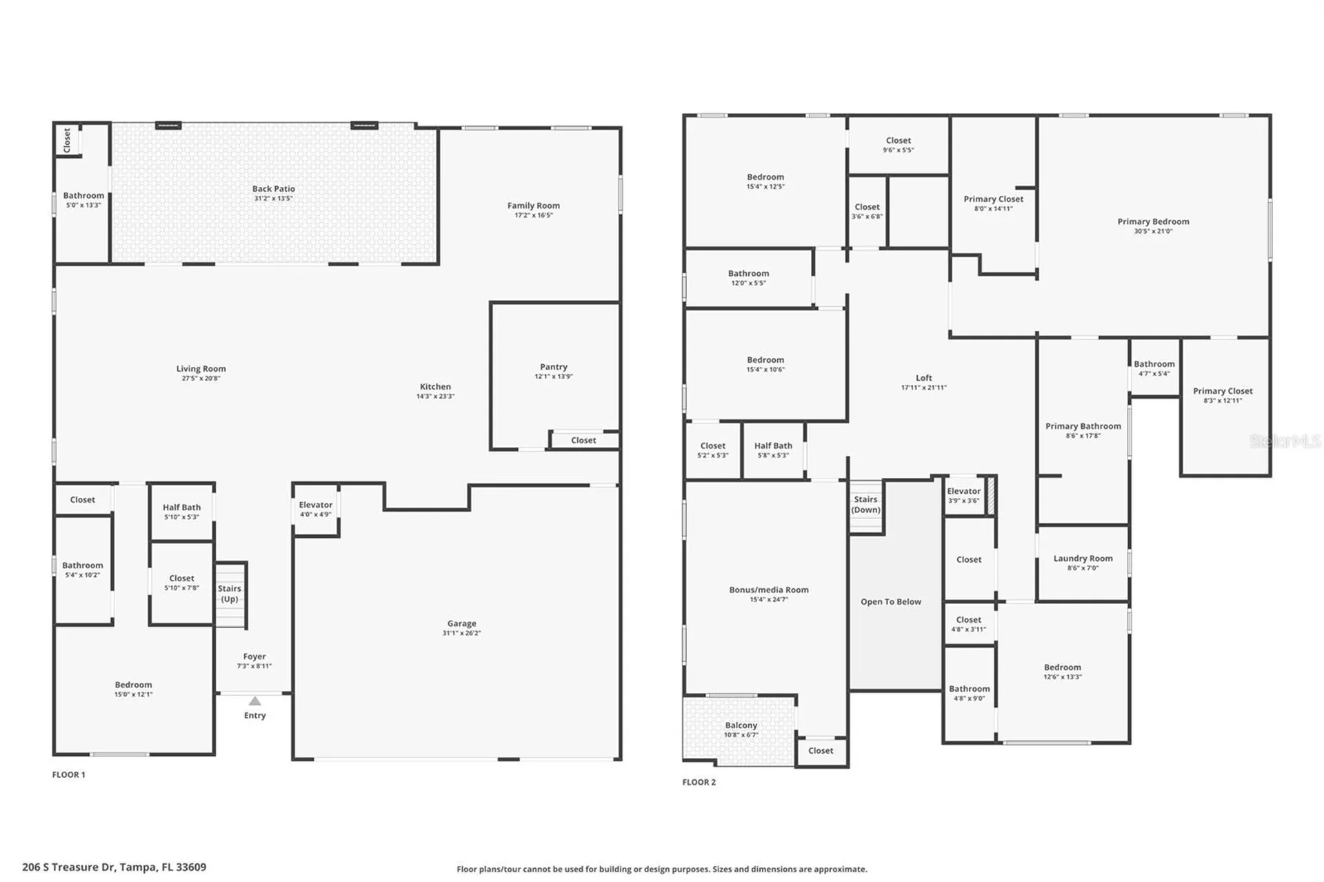 206 S Treasure Drive Tampa FL 33609