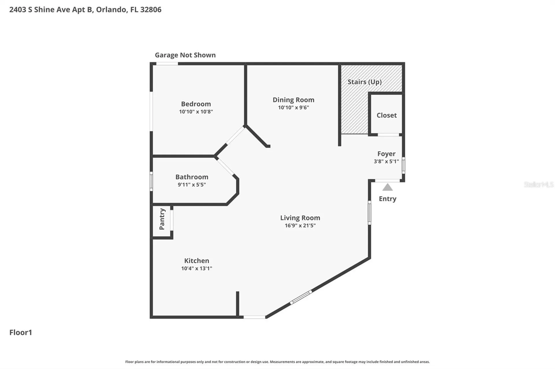 2403 S Shine Avenue Orlando FL 32806