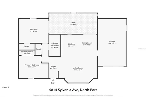5814 Sylvania Avenue North Port FL 34291
