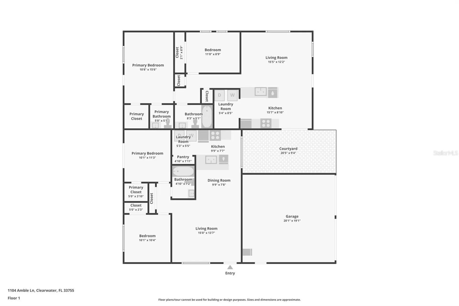 1104/1106 Amble Lane Clearwater FL 33755