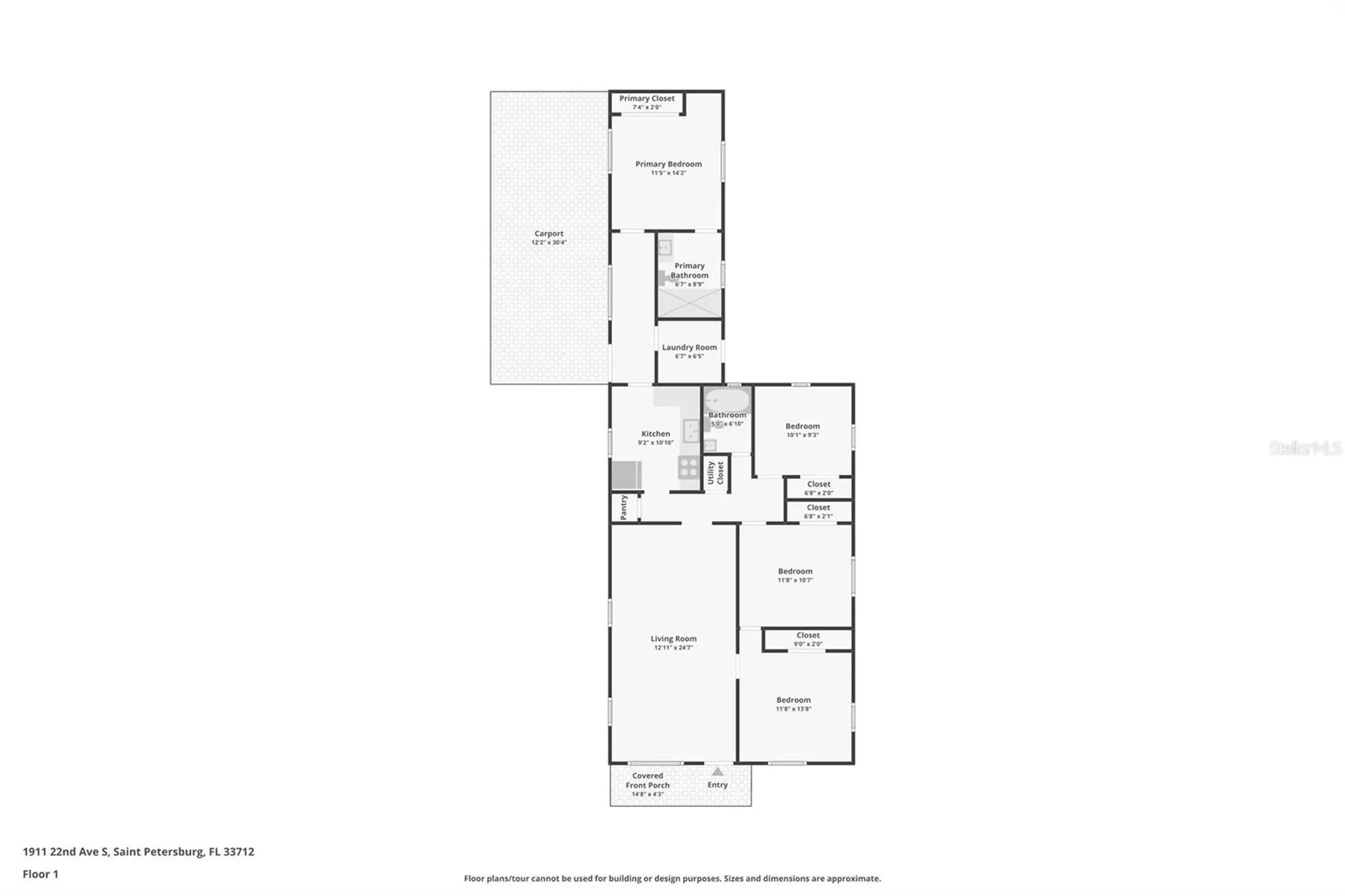 1911 22nd Avenue S St Petersburg FL 33712