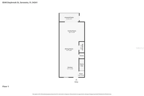 8540 Daybreak Street Sarasota FL 34241