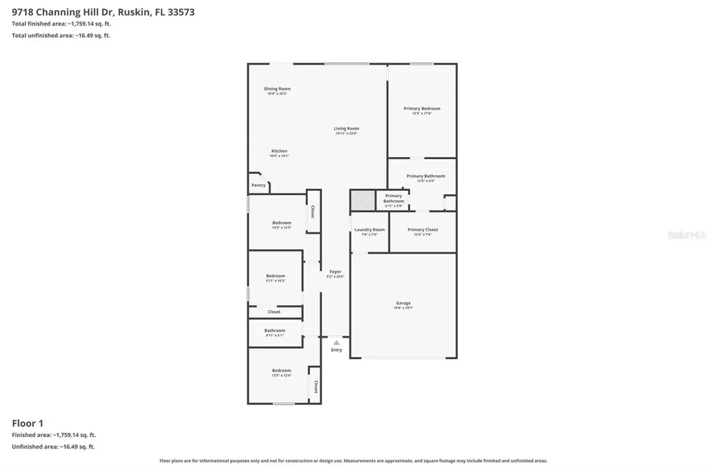 9718 Channing Hill Drive Sun City Center FL 33573