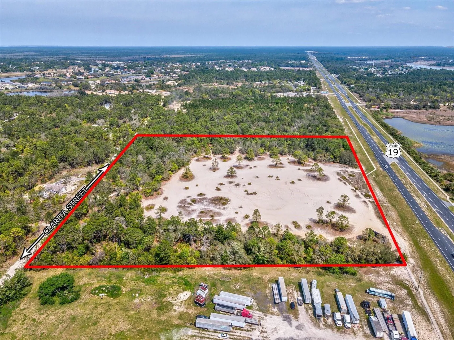 15.7 Acres Commercial Way Weeki Wachee FL 34613