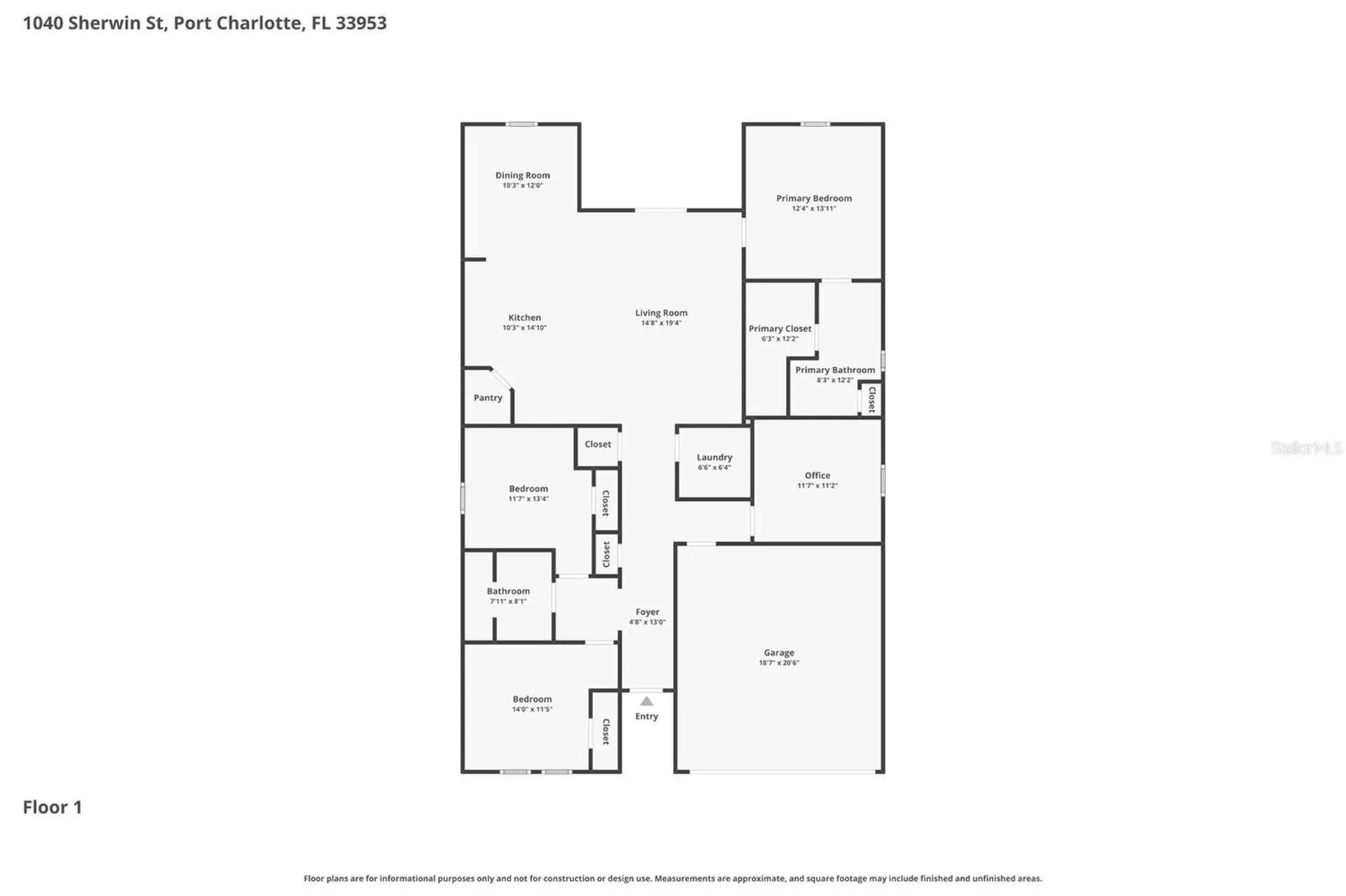 1040 Sherwin Street Port Charlotte FL 33953