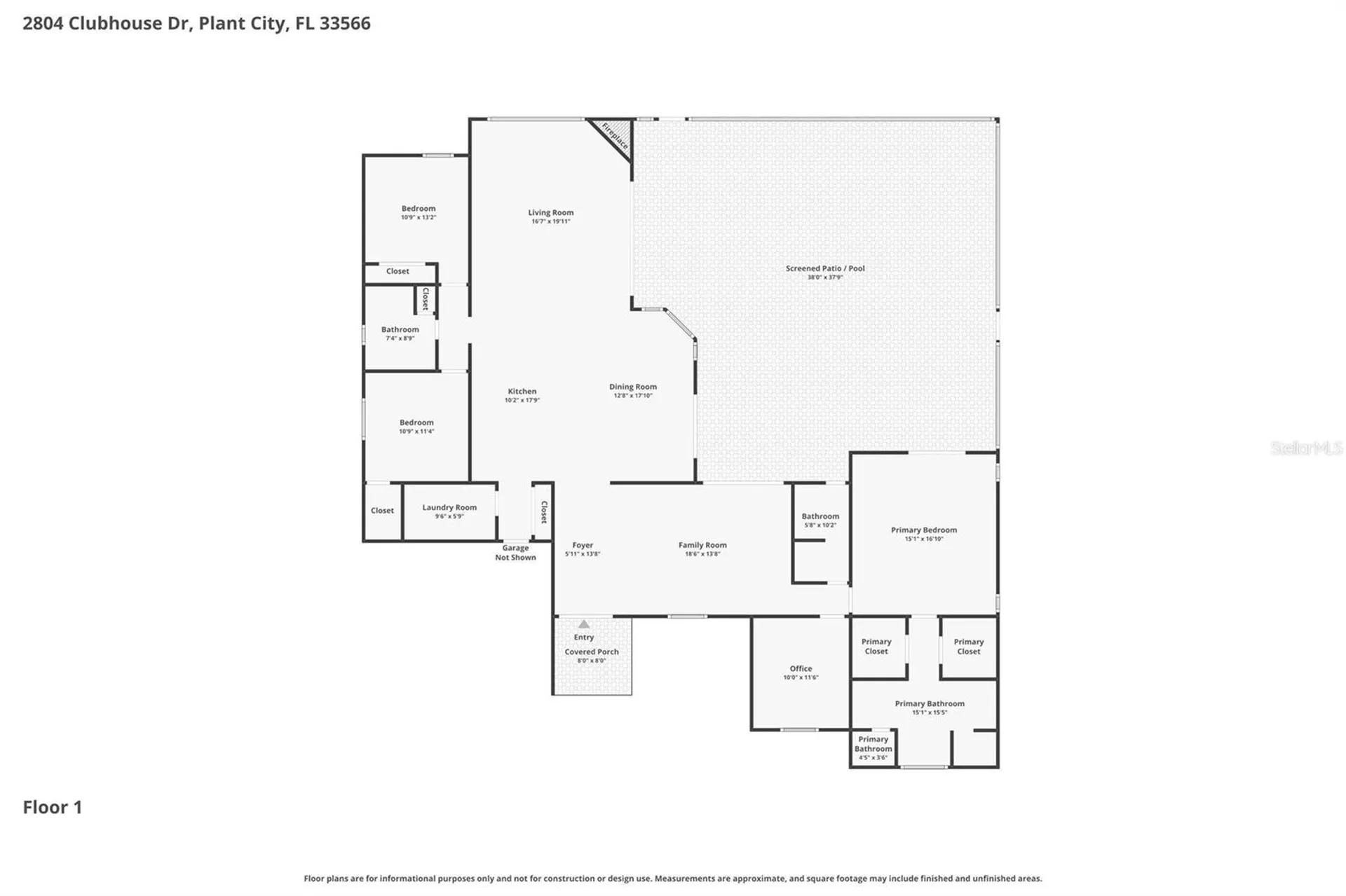 2804 Clubhouse Drive Plant City FL 33566