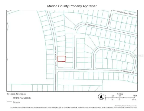 0 SW 43rd Avenue Road Ocala FL 34473