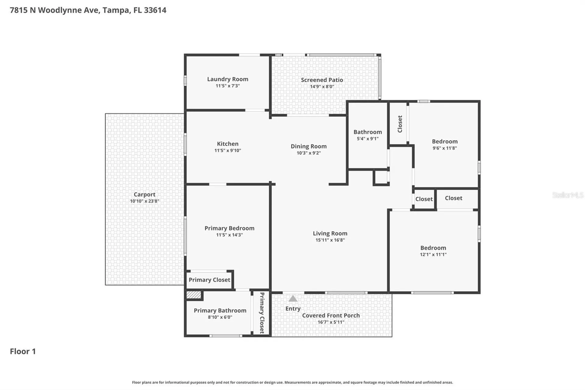7815 N Woodlynne Avenue Tampa FL 33614