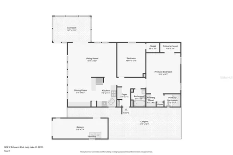 1616 W Schwartz Boulevard The Villages FL 32159