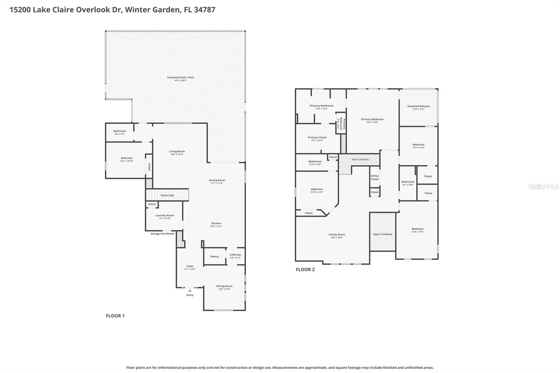 15200 Lake Claire Overlook Drive Winter Garden FL 34787