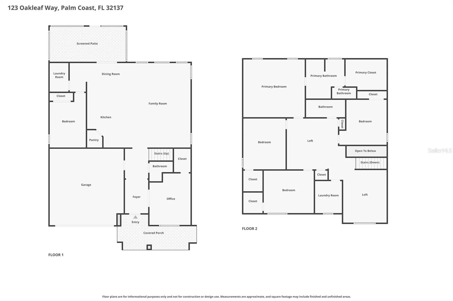 123 Oakleaf Way Palm Coast FL 32137