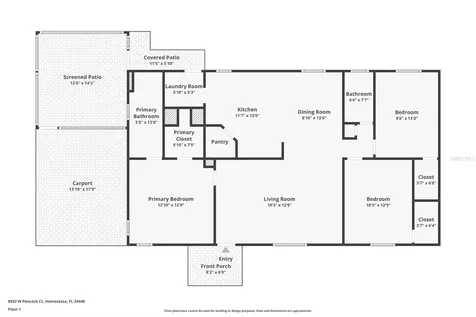 8552 W Peacock Court Homosassa FL 34448