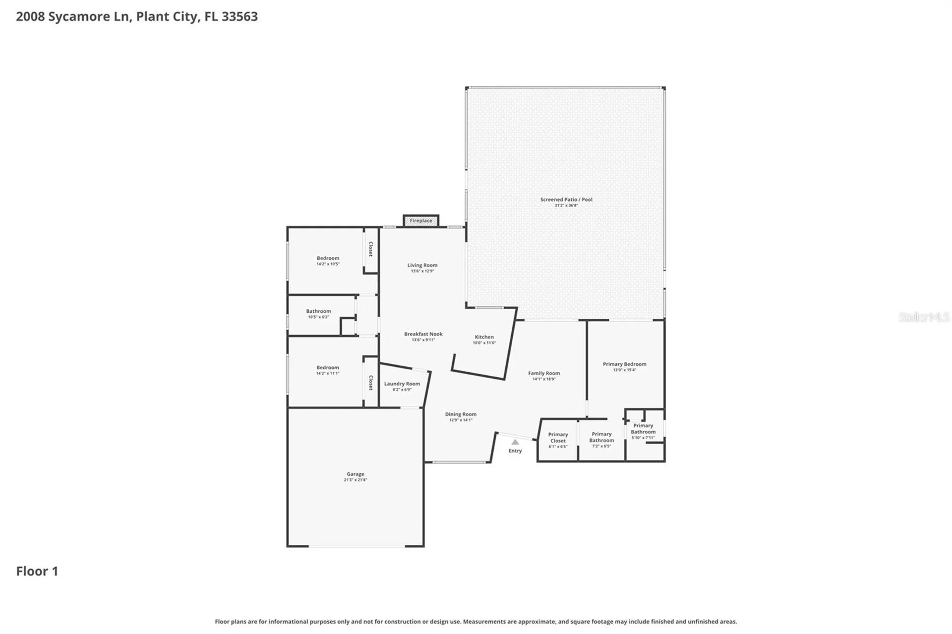 2008 Sycamore Lane Plant City FL 33563