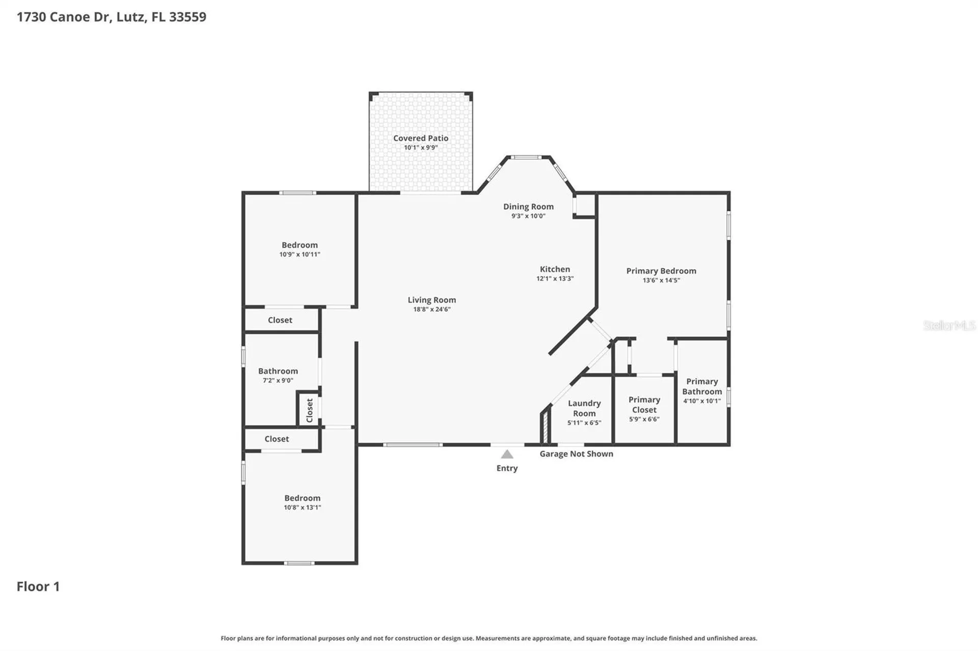 1730 Canoe Drive Lutz FL 33559