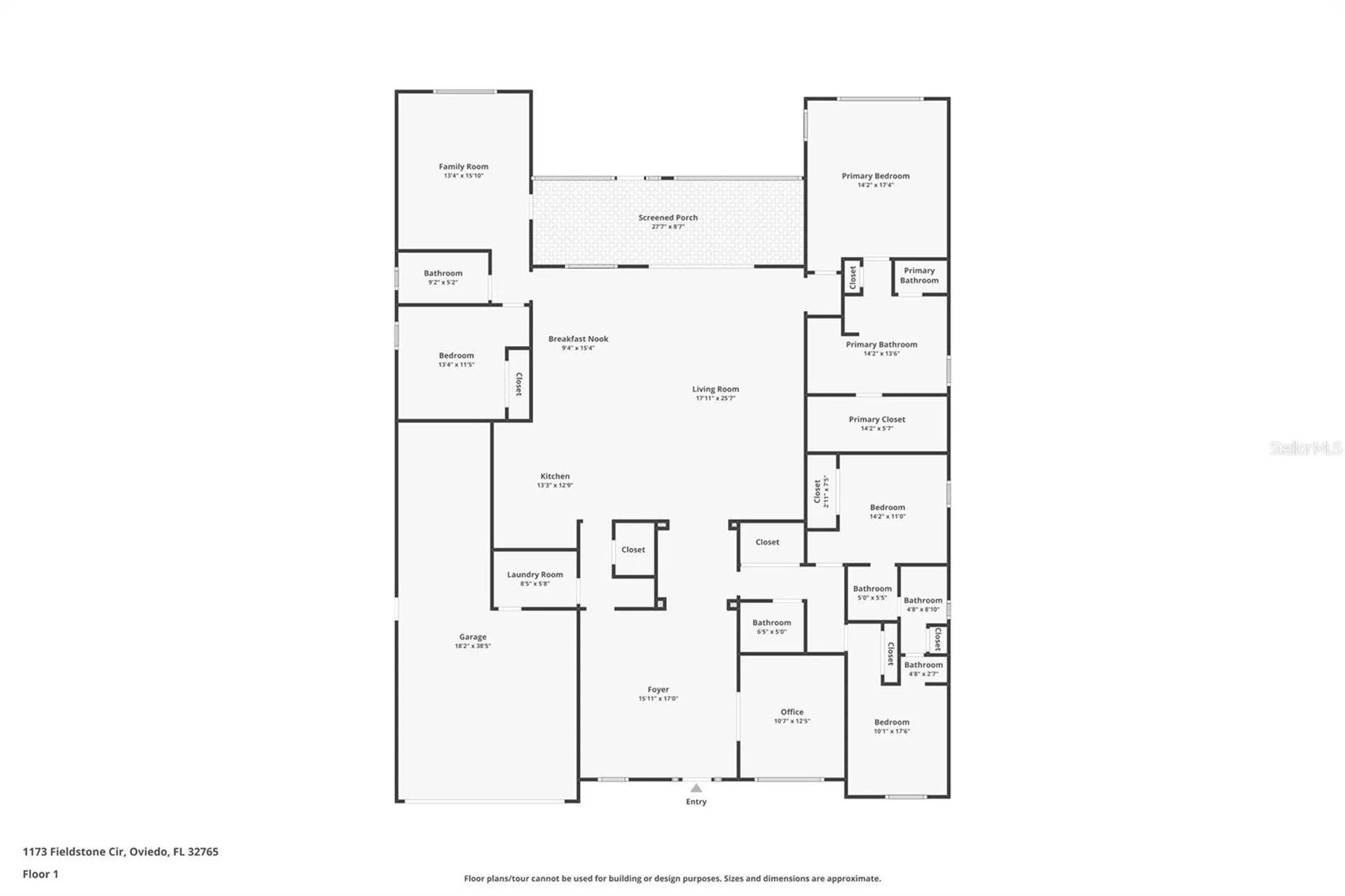 1173 Fieldstone Circle Oviedo FL 32765