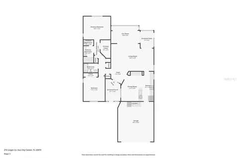 214 Linger Lane Sun City Center FL 33573