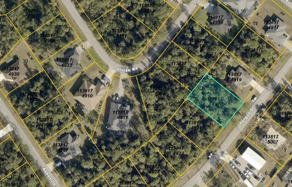 Lot 20 Blk 1749 34th Add To Port Charlotte North Port FL 34288