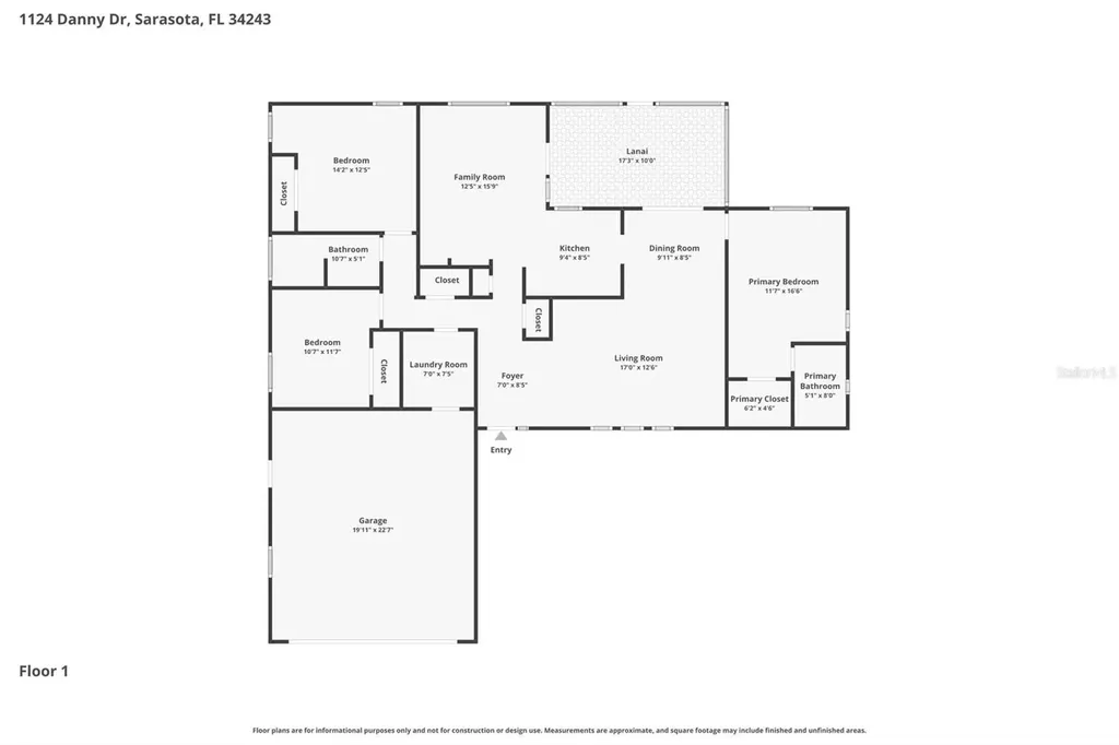1124 Danny Drive Sarasota FL 34243