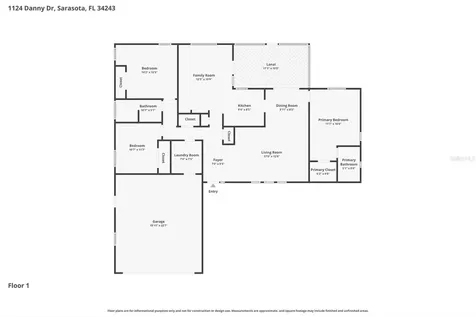 1124 Danny Drive Sarasota FL 34243