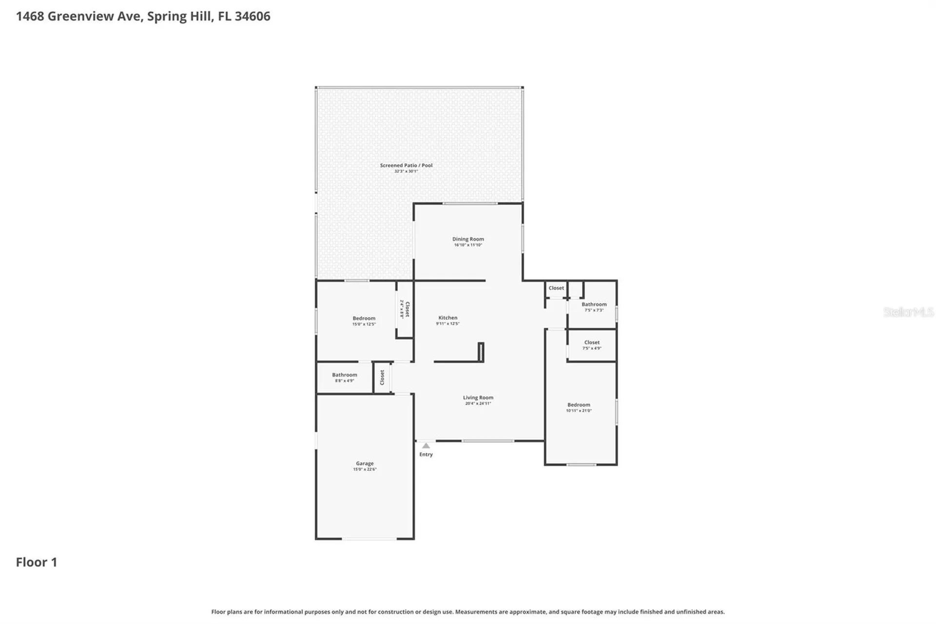 1468 Greenview Avenue Spring Hill FL 34606