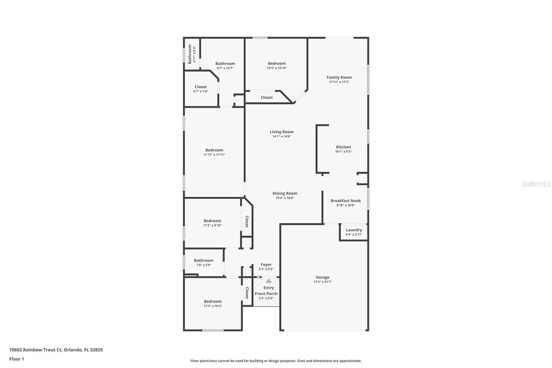 10602 Rainbow Trout Court Orlando FL 32825