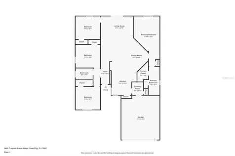 3609 Trapnell Grove Loop Plant City FL 33567