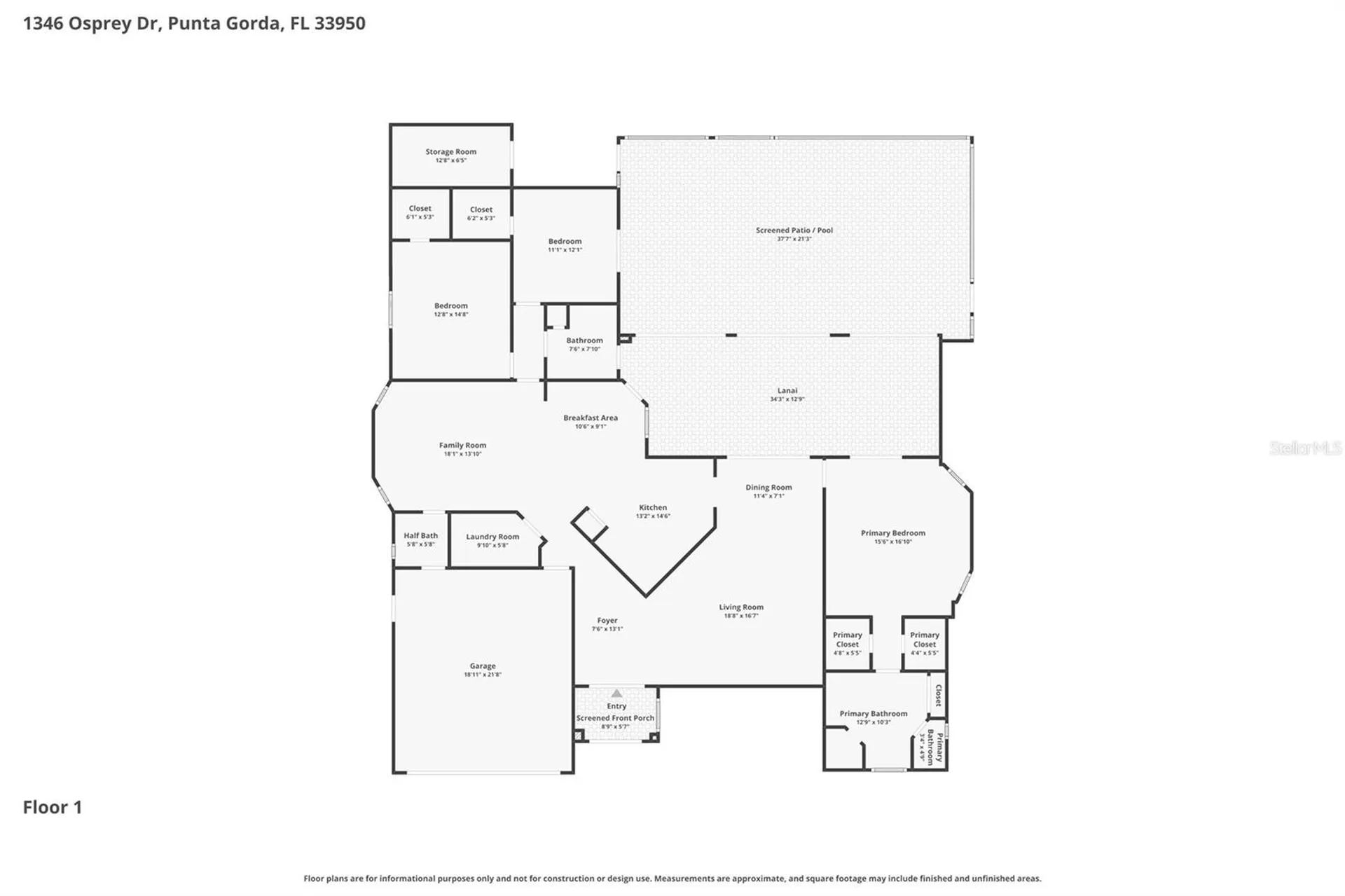 1346 Osprey Drive Punta Gorda FL 33950