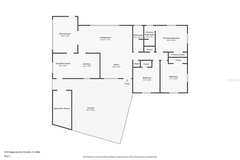 1215 Ridgecrest Road Road Orlando FL 32806