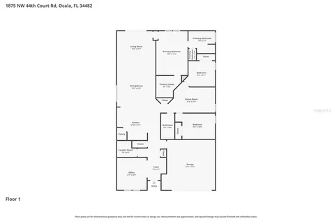 1875 NW 44th Court Road Ocala FL 34482