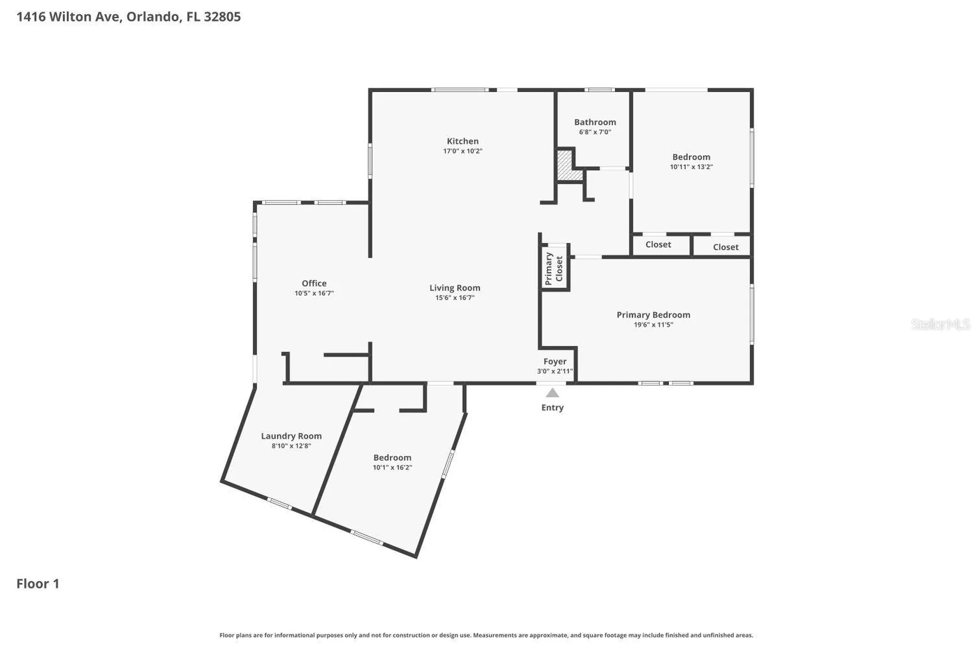 1416 Wilton Avenue Orlando FL 32805