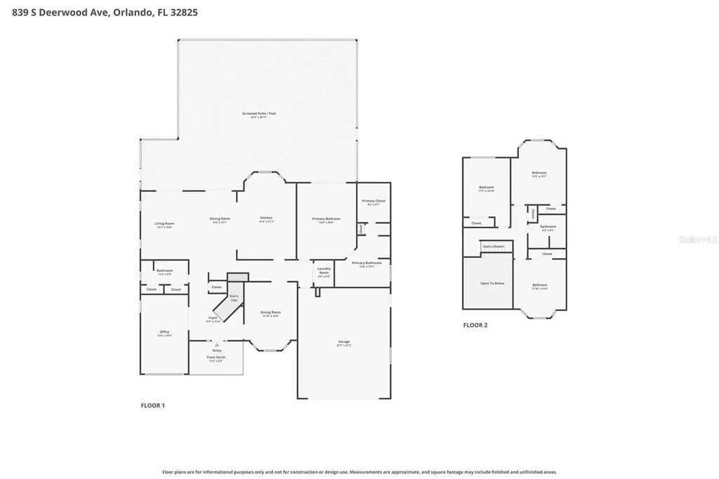 839 S Deerwood Avenue Orlando FL 32825