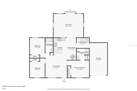 22 Walnut Run Ocala FL 34480
