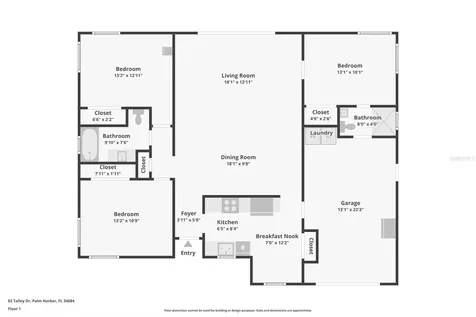 82 Talley Drive Palm Harbor FL 34684