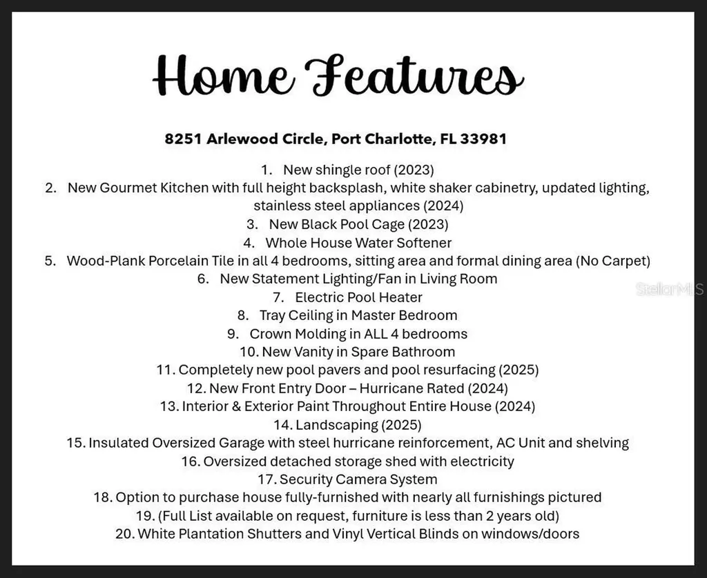 8251 Arlewood Circle Port Charlotte FL 33981