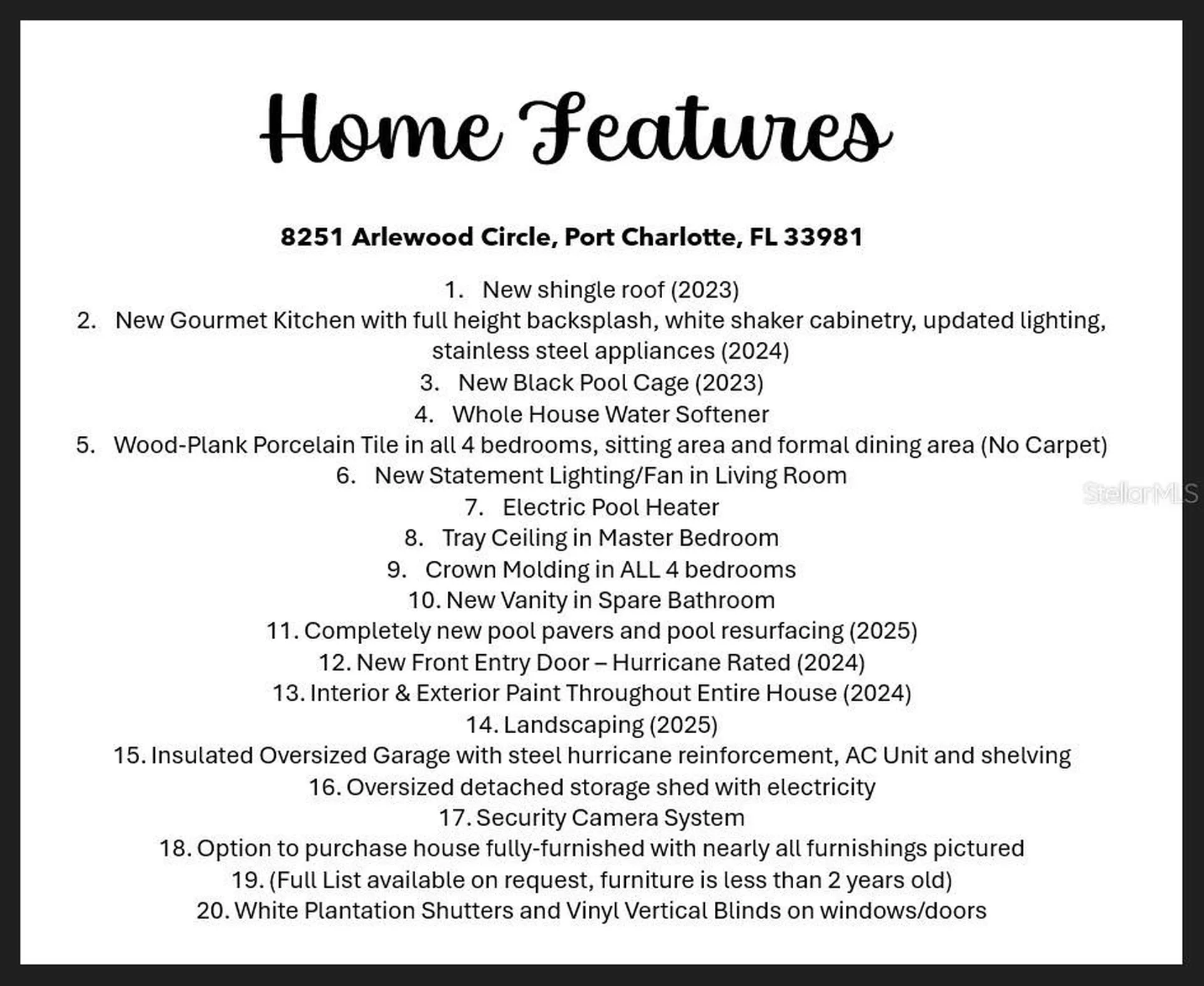 8251 Arlewood Circle Port Charlotte FL 33981