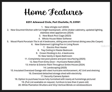 8251 Arlewood Circle Port Charlotte FL 33981