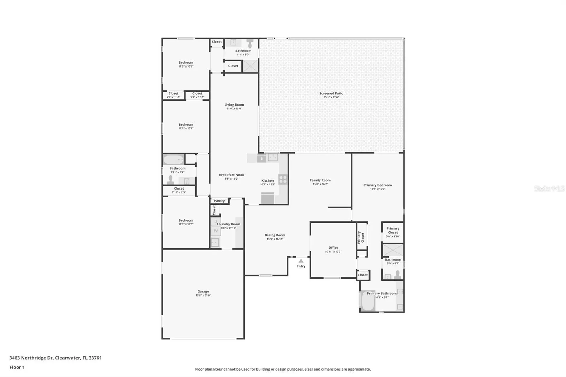 3463 Northridge Drive Clearwater FL 33761