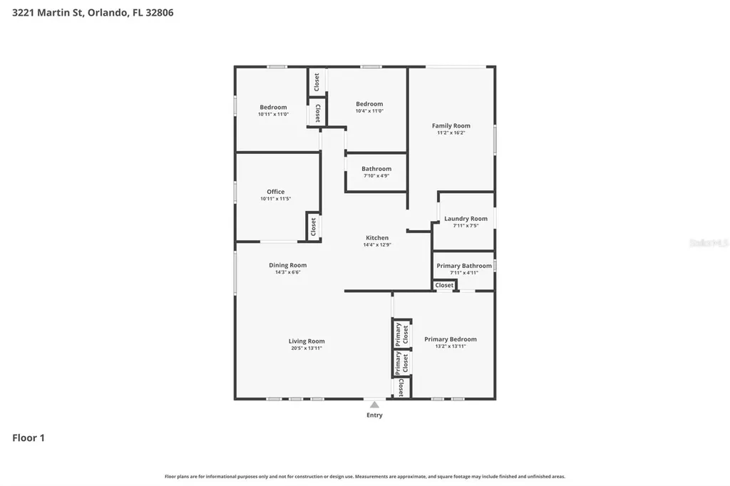 3221 Martin Street Orlando FL 32806