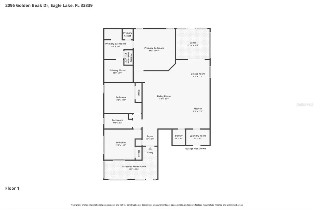2096 Golden Beak Drive Eagle Lake FL 33839