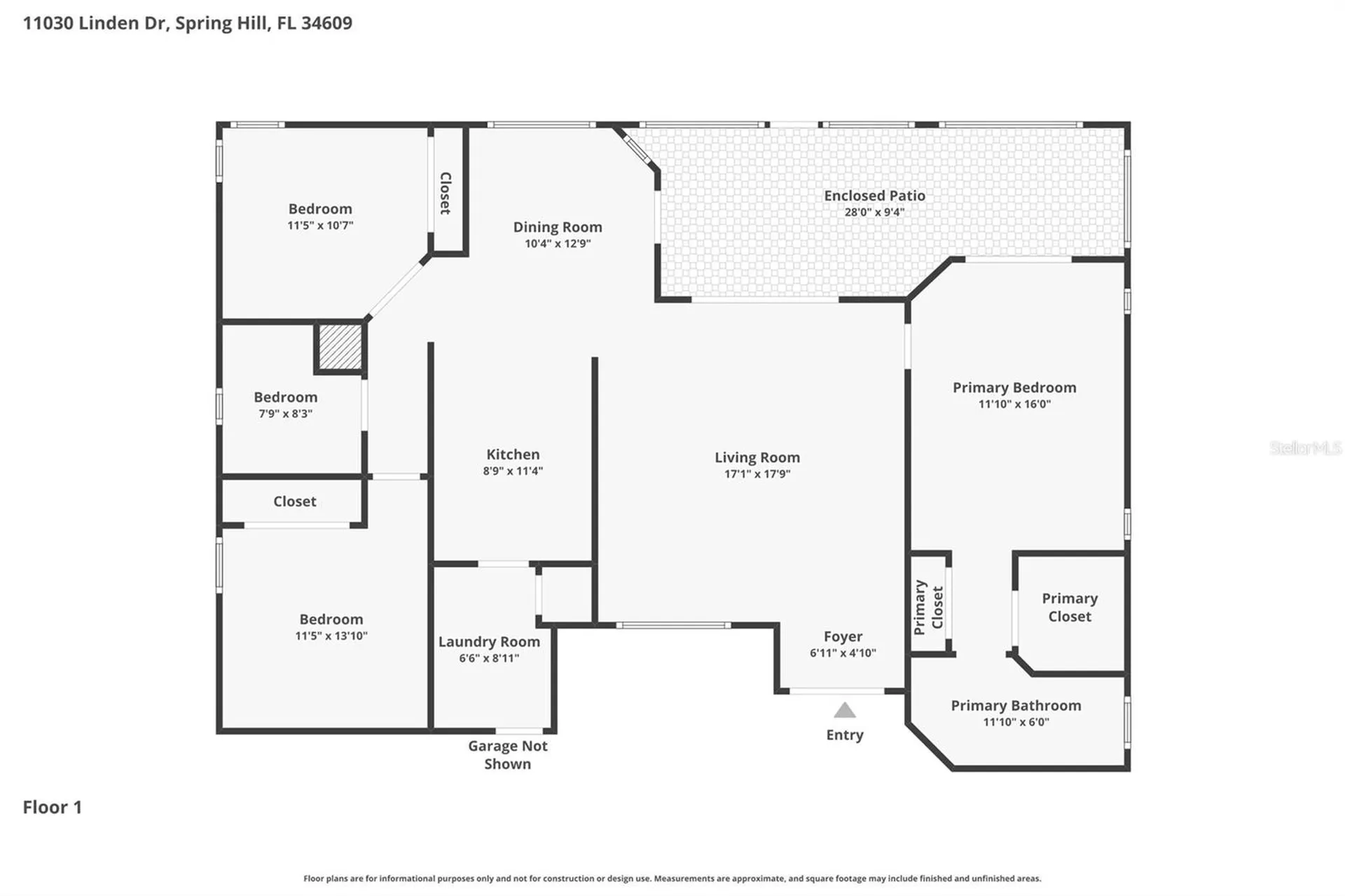 11030 Linden Drive Spring Hill FL 34609