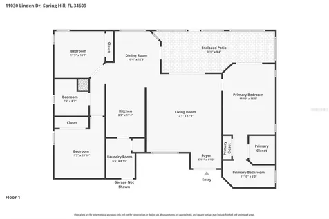 11030 Linden Drive Spring Hill FL 34609