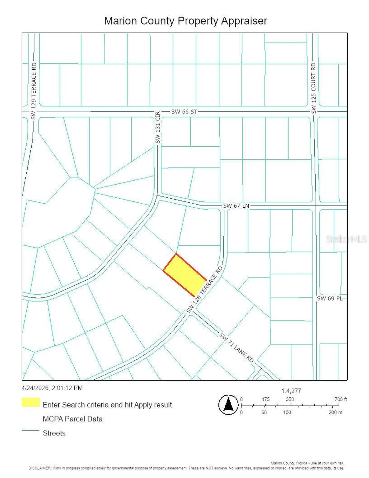 Tbd (Lot 12) SW 128th Terrace Road Ocala FL 34481