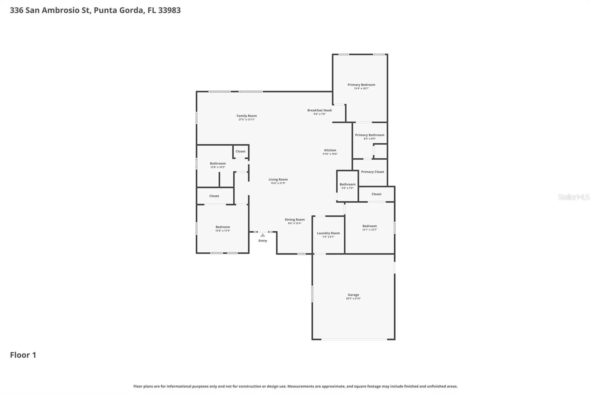 336 San Ambrosio Street Punta Gorda FL 33983