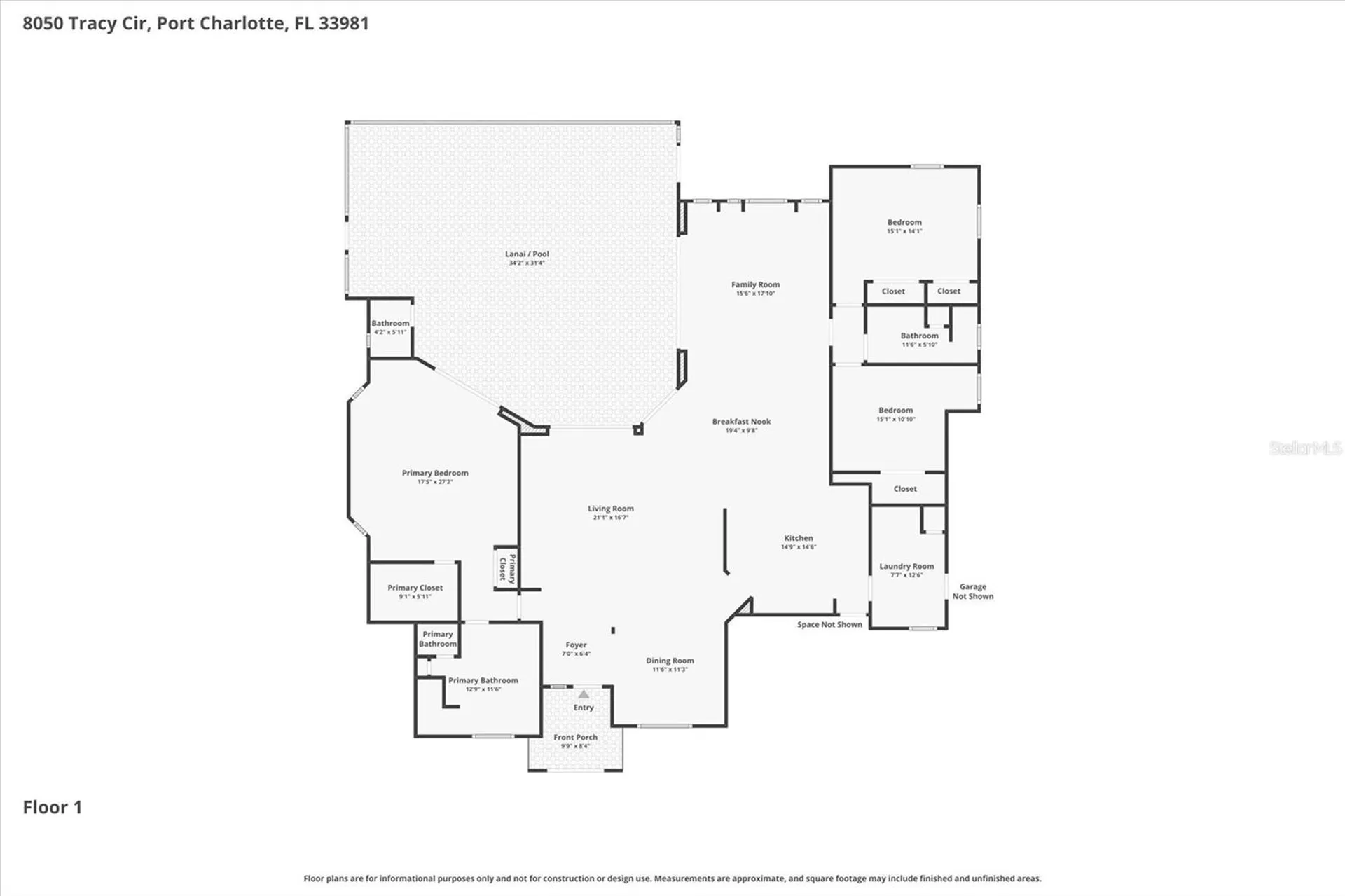 8050 Tracy Circle Port Charlotte FL 33981