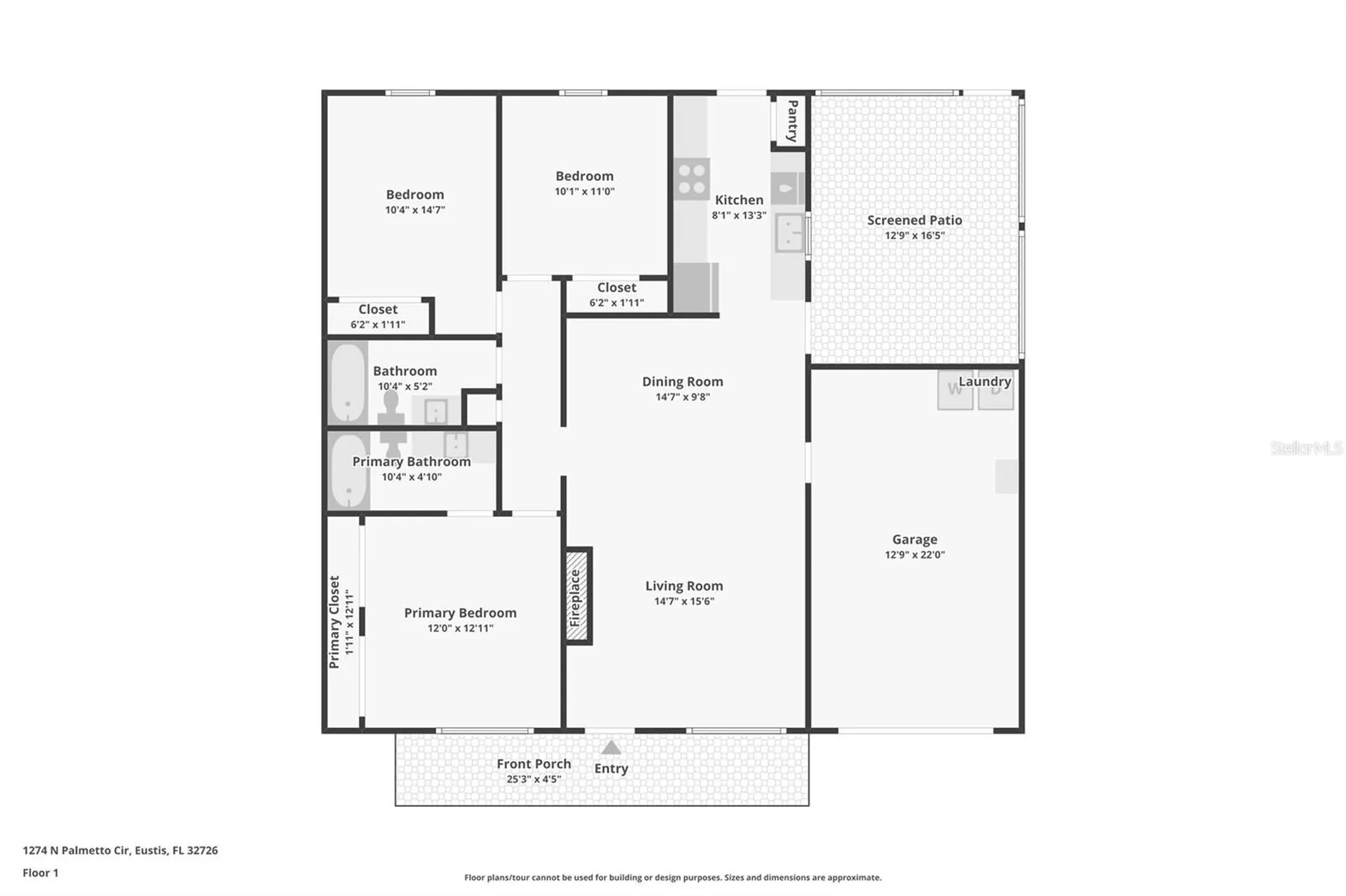 1274 N Palmetto Circle Eustis FL 32726