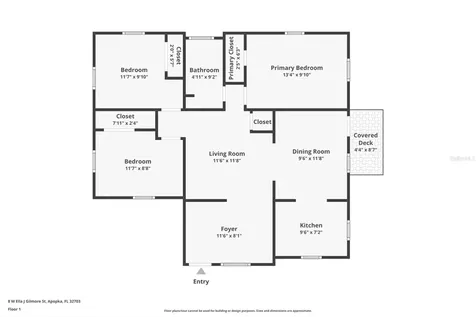 8 W Ella J Gilmore Street Apopka FL 32703