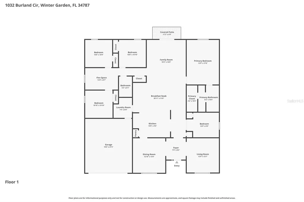 1032 Burland Circle Winter Garden FL 34787