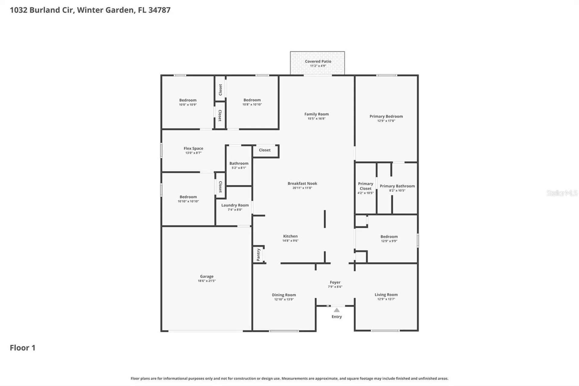 1032 Burland Circle Winter Garden FL 34787